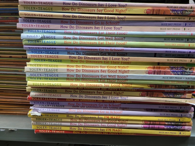 Lot of 5 How Do Dinosaurs Series Books PB & HC by Jane Yolen «RANDOM»