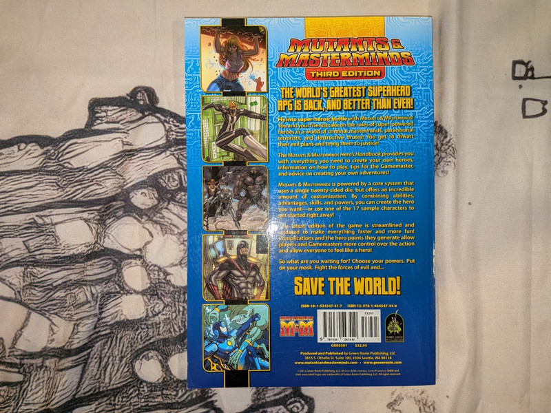 MUTANTS & MASTERMINDS DELUXE HERO'S HANDBOOK gallery