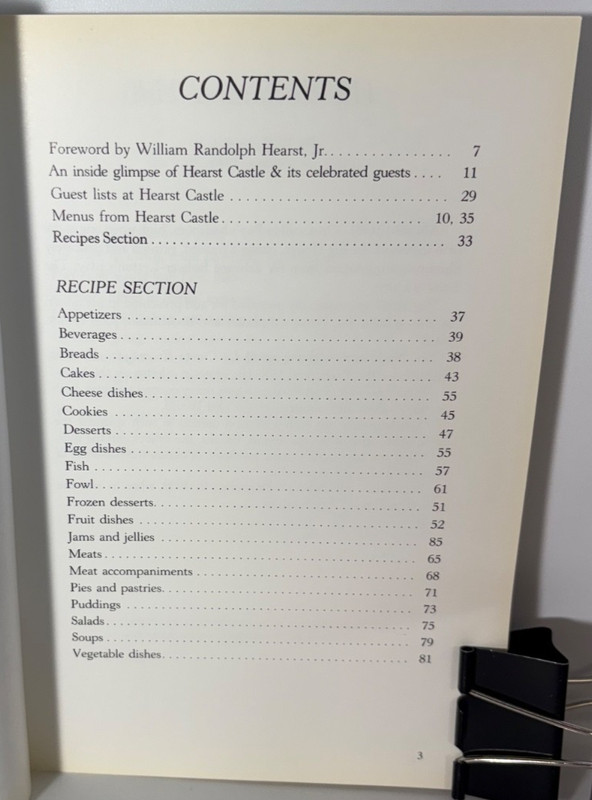 The Castle Cookbook: Favorite Recipes of William Randolph Hearst - 1997 Revised gallery