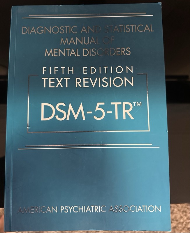 Diagnostic and Statistical Manual of Mental Disorders DSM-5-TR™ (2022 Paperback)