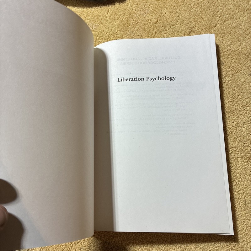Liberation Psychology: Theory, Method, Practice, and Social Justice (Cultura... gallery