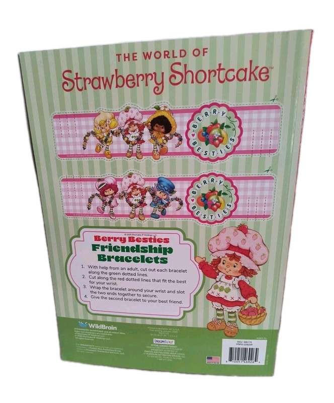 Strawberry Shortcake Jumbo Coloring & Activity Book Tear/Share Pages ???????? ship! gallery