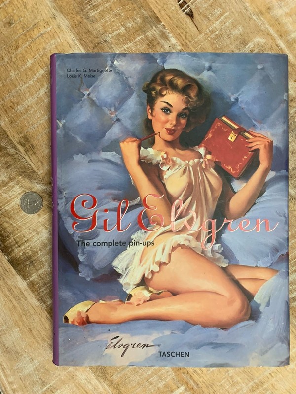 2008 Gil & Elvgren - The Complete Pin-Ups Art Coffee Table Book and DJ Taschen gallery