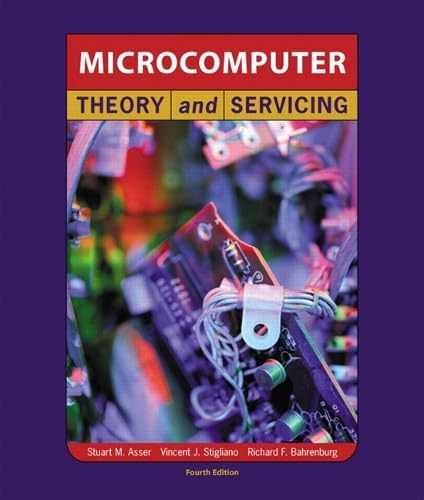 Microcomputer Theory Servicing – Paperback, by Asser Stuart M; – Acceptable
