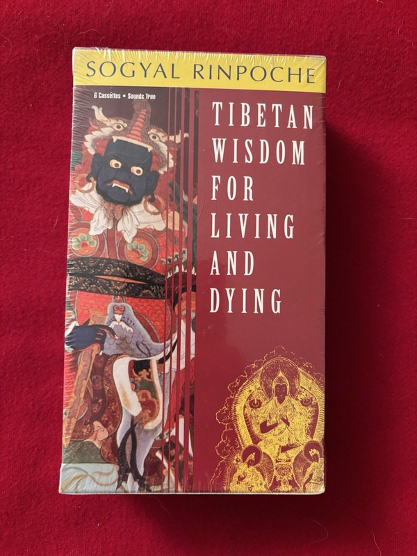 Sogyal Rinpoche Tibetan Wisdom for Living and Dying 6 Cassettes Sounds True