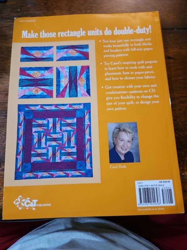 Creative Combinations Stunning Block and Border from a Single Unit Carol Doak gallery