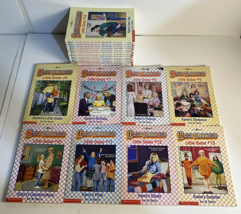 Babysitters Club Little Sister Lot of 23 Books by Ann M Martin Vintage 1990s