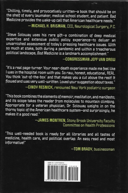Bad Medicine Dr. Stephen Soloway Healthcare Politics Nonfiction Skyhorse gallery
