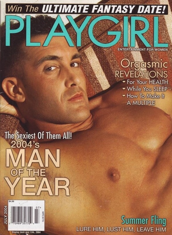 Playgirl Magazine July 2004