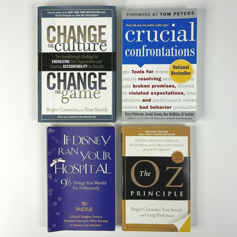 Influencer Improvement Accountability Self Help 9 Book Lot Oz Principle Change gallery