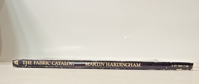 The Fabric Catalog Martin Hardingham 1978 Trade Paperback Illustrated 159 pages gallery