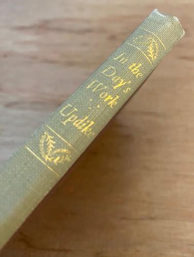 IN THE DAY'S WORK by Daniel Berkeley Updike 1924 Typography at Merrymount Press gallery