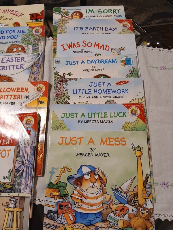 Mercer Mayer Little Critter Books Lot Of 49 Different Books And Stories Hb & Pb gallery