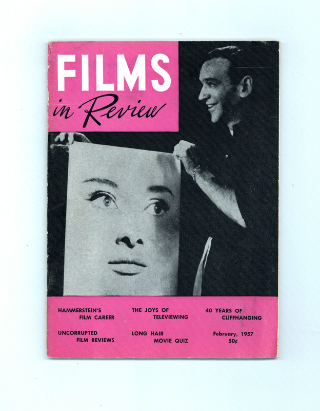 Films in Review Vol. 8 #2 FN+ 6.5 1957