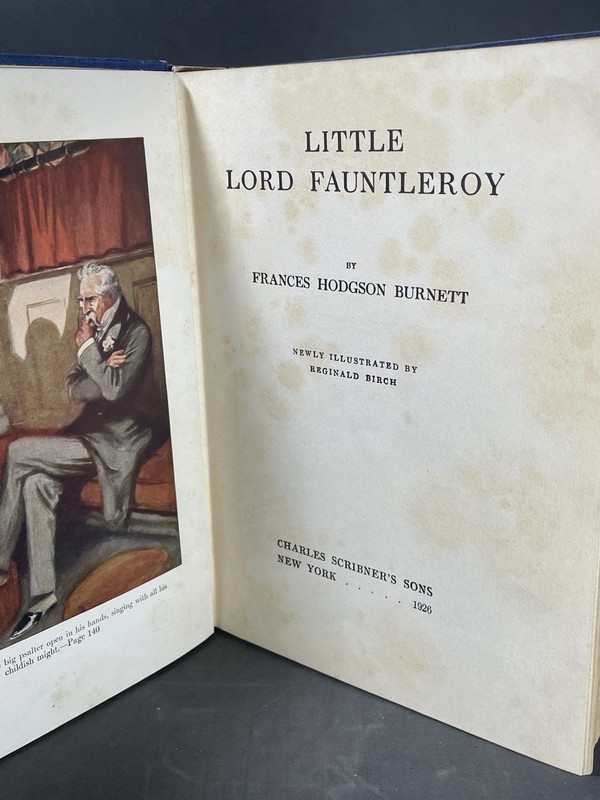 LITTLE LORD FAUNTLEROY by Frances Hodgson Burnett ~ Scribner's Christmas 1926 gallery