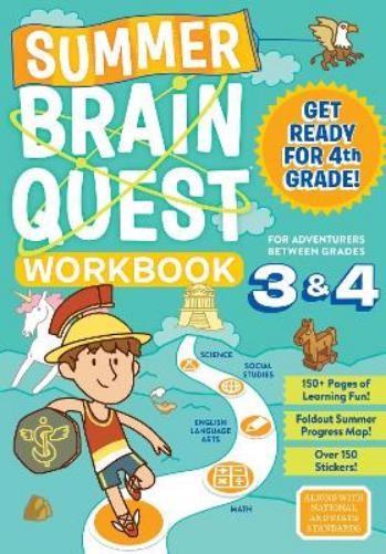 Claire Piddock Workman Publishing Perse Summer Brain Quest: Between (Paperback)