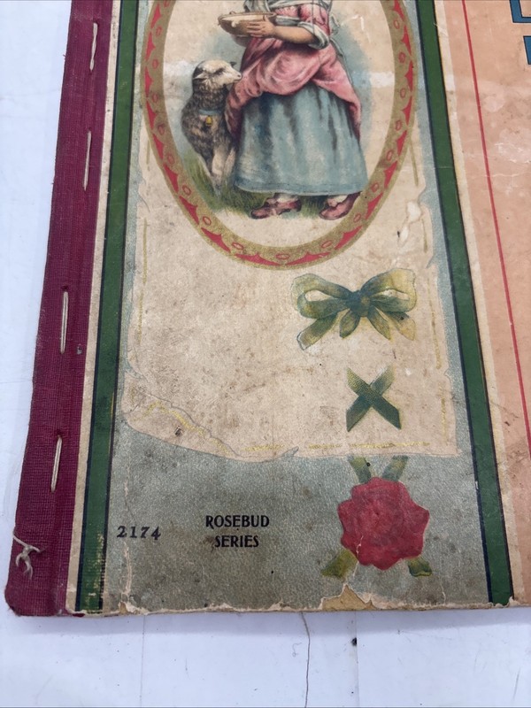 Antique "Tales For Little Folks" Children's Book 1915 Illustrated Rosebud Series gallery