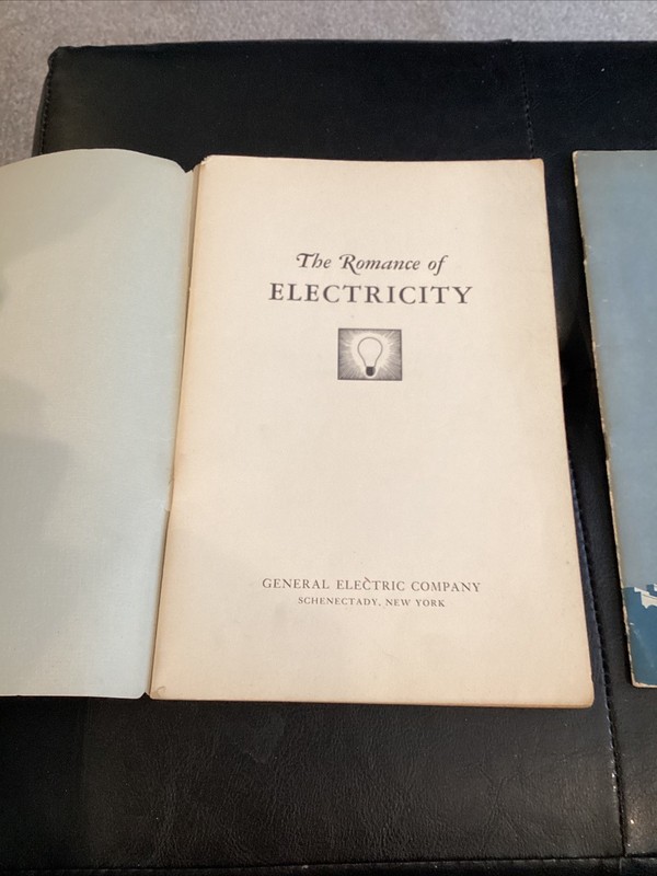 Vintage 1943 The Romance of Electricity General Electric & Story Of Lightning gallery