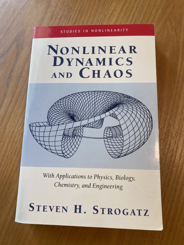 Nonlinear Dynamics and Chaos by Steven H. Strogatz (2000, Trade Paperback)