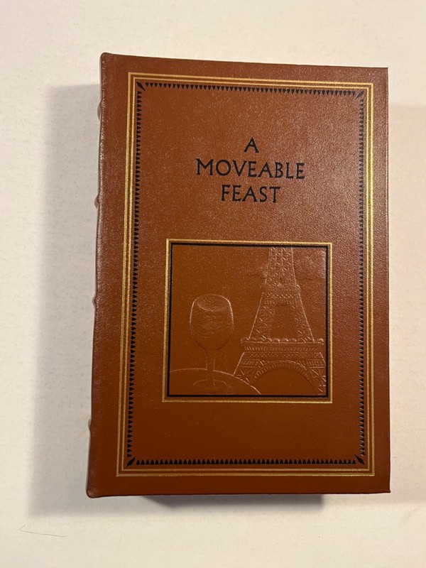 ‘A Moveable Feast’ Ernest Hemingway Easton Press Leather 1990