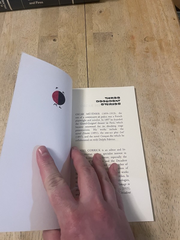 Three Decadent Stories (Paperback, 2023) Oscar Méténier gallery