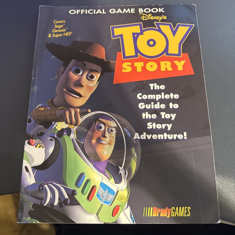 Toy Story Official Game Book by BradyGames Staff and Rhonda Von (1995, Trade…