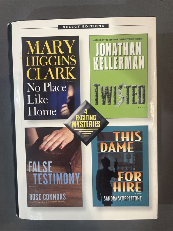 4-in-1 Exciting Mysteries MHC Kellerman Scarpato Conners 2005 Hardcover DJ