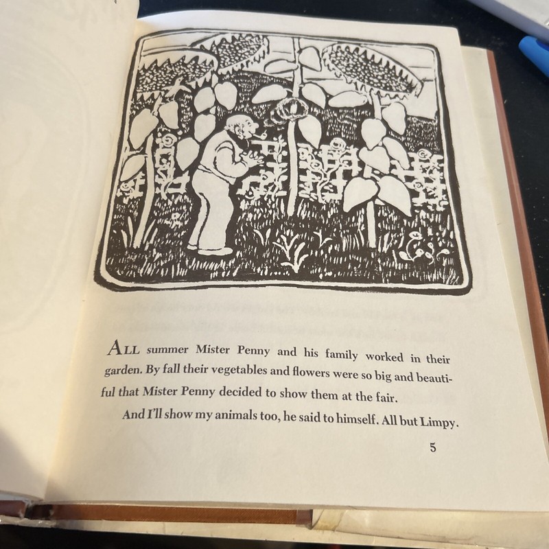 Mister Penny's Race Horse HC Marie Hall 6th Print Book With DJ. 1967 gallery