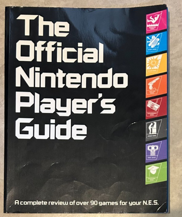 1987 Official Nintendo Power Player’s Strategy Guide Book YES HAS THE STICKERS