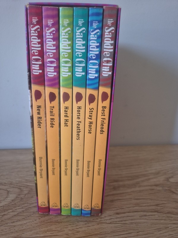 The Saddle Club Bulk Bundle 6 Books by Bonnie Bryant (Box Set & Slipcase, 2006) gallery