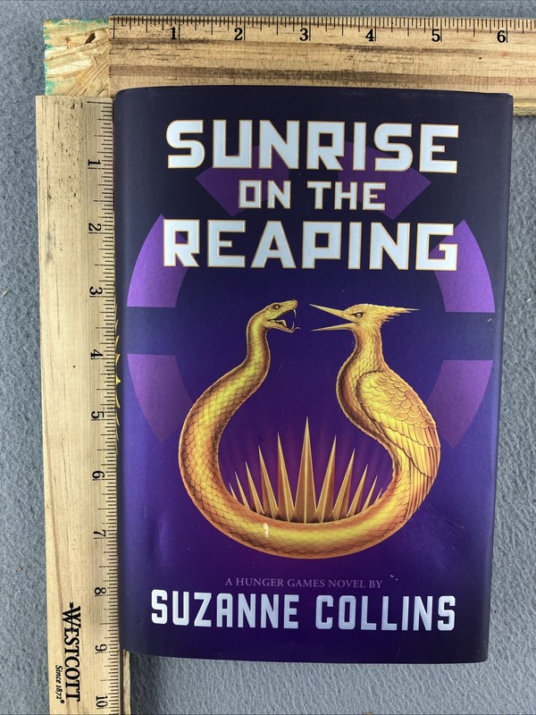 SUNRISE ON THE REAPING Suzanne Collins Hunger Games 1st Edition hardcover gallery