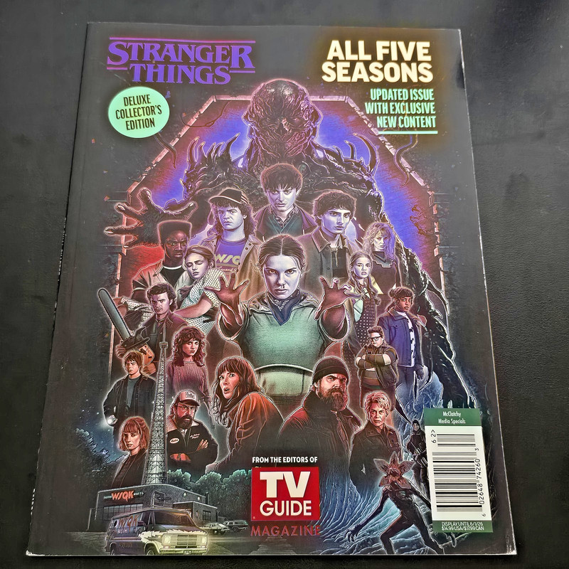 TV Guide-Stranger Things-Deluxe Collector’s Edition-All 5 Seasons-2026