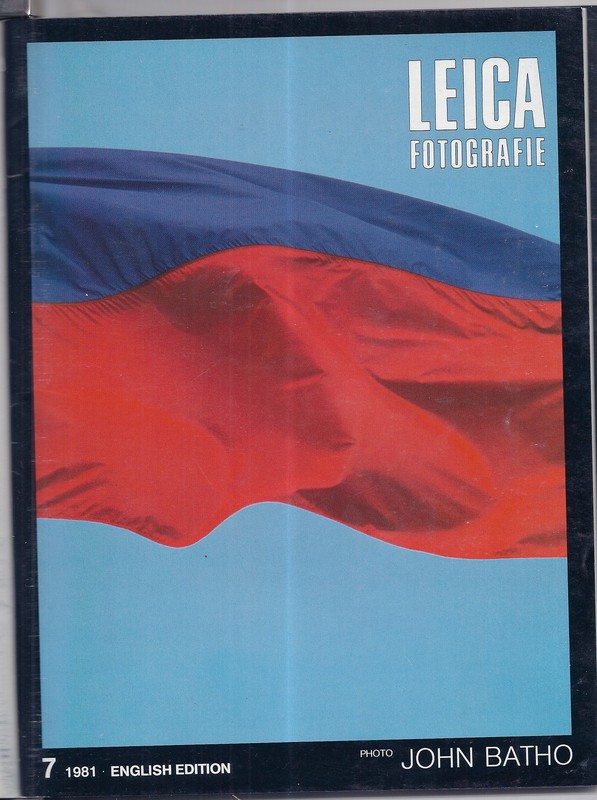 Leica Fotografie Magazine 1981 Editions #1,#2,#6,#7,#8 in Binder (PB) gallery