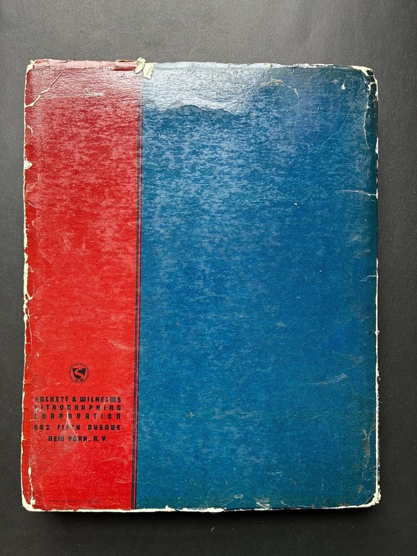 RARE 1939 Creative Artists CA Book Sackett & Wilhelms NY Original 1938 Edition gallery