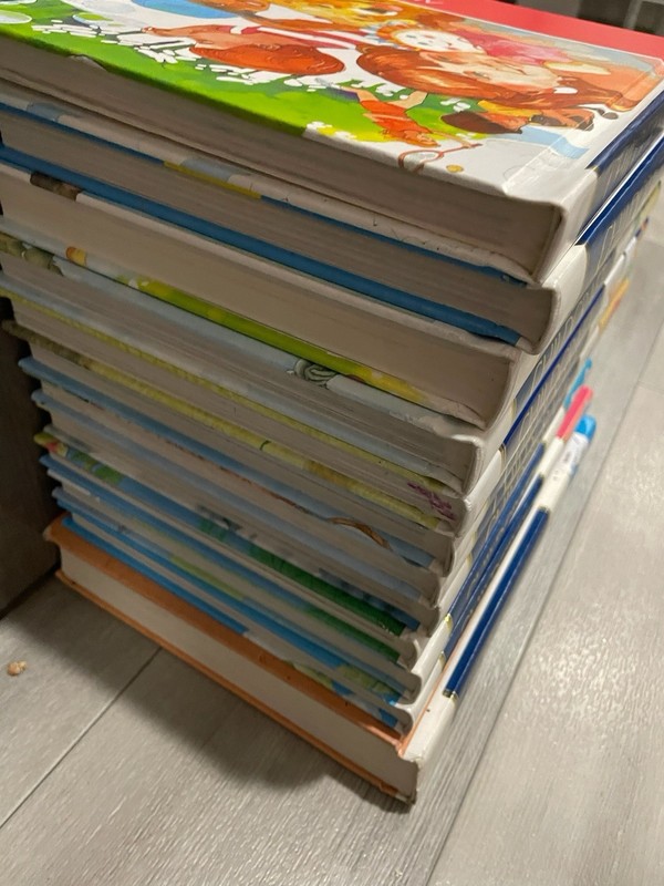 Children's childcraft book 2,4,6,7,8,10,12,13,14,15 & dictionary! 12 Book Set gallery