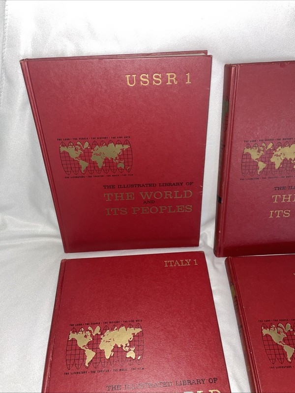The Illustrated Library Of The World & Its Peoples 28 Vols History Set 1963-67 gallery