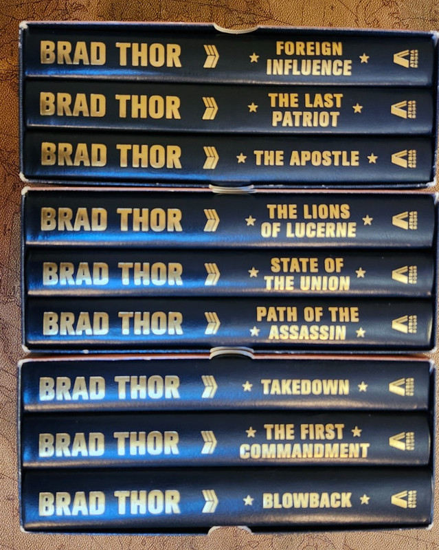 The Scot Harvath.: Brad Thor Collectors’ Edition Box Sets #1, #2 & #3 – 9 Books