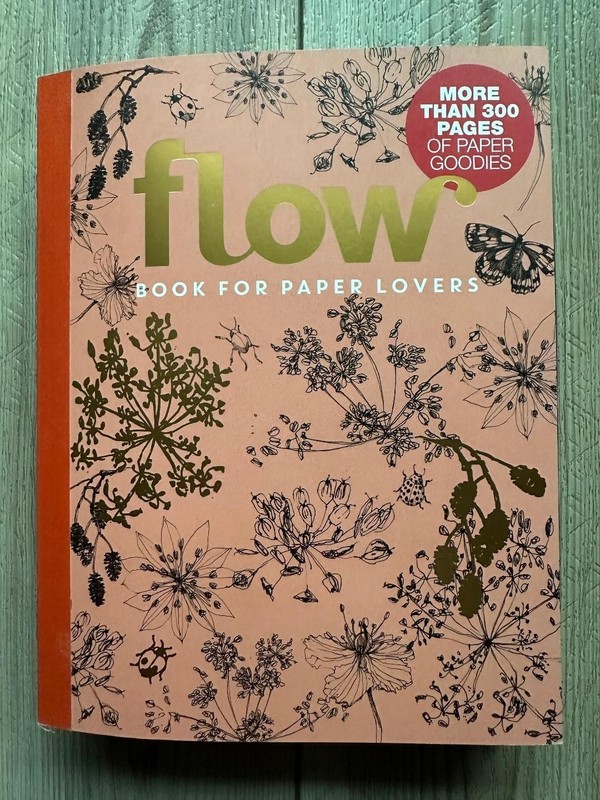 2024 FLOW Magazine BOOK FOR PAPER LOVERS 300+ Pages Of PAPER GOODIES Poster NEW
