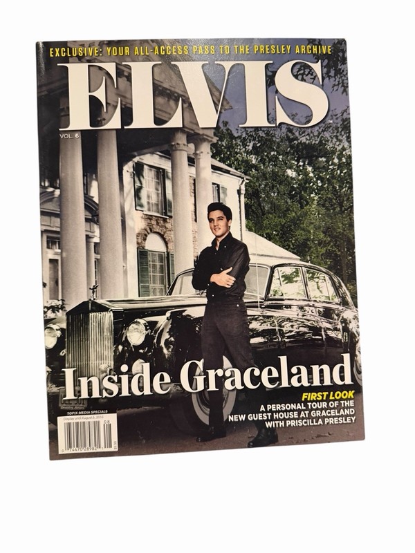 Elvis Official Collector’s Magazine Vol. 6 – Inside Graceland Aug 2016