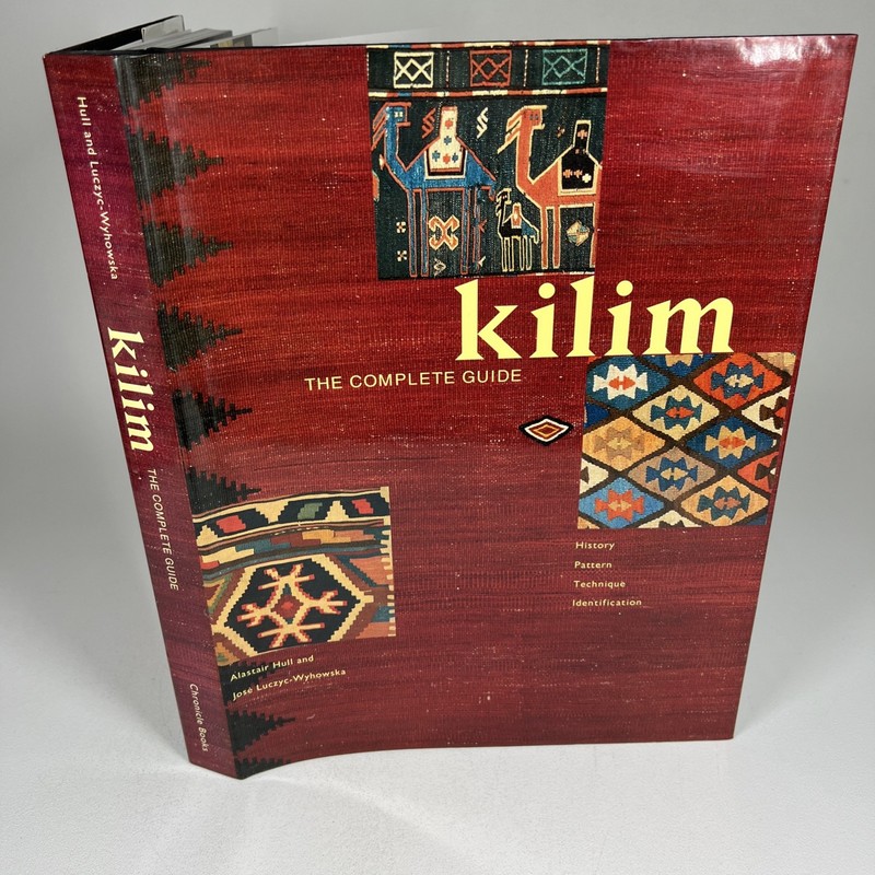 Kilim Complete Guide History Pattern Technique Identification Hull Hardcover DJ