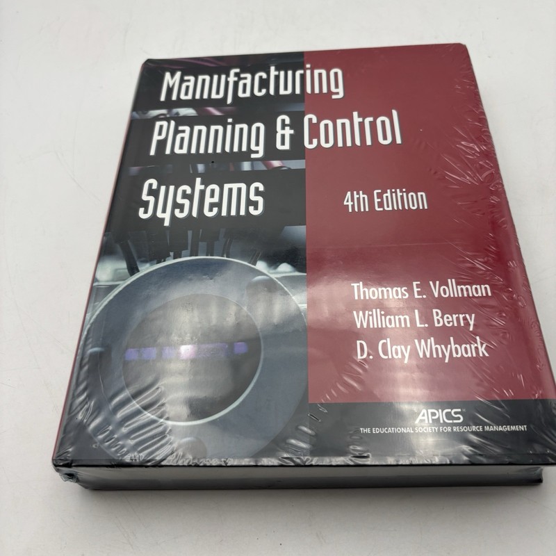 Manufacturing Planning and Control Systems by William Lee Berry (1997,…