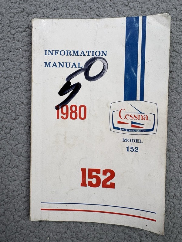 Lot of 6 Flight Training Pilot Manuals Cessna Aviation Flying Instruction Books gallery