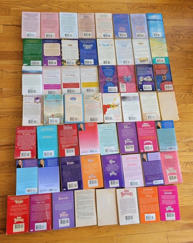 Lot of 56 Books: Jude Deveraux, Julie Garwood, Judith McNaught & Jill Barnett gallery