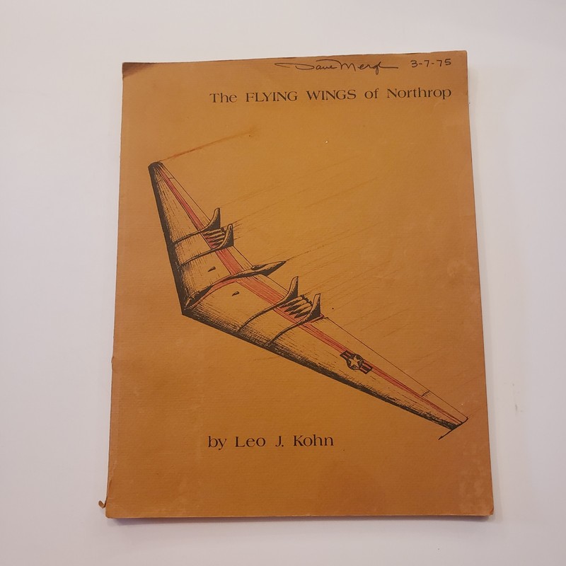 Flying Wings of Northrop by Leo J. Kohn Trade Paperback XB-35 YRB-49A N-9M B-35
