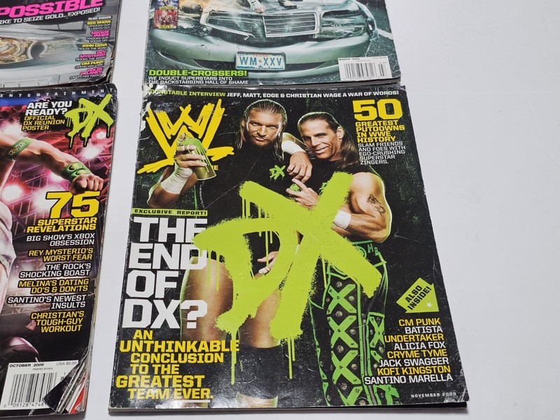 2010s WWE Magazine Lot Of 4 Jeff Hardy John Cena De-Generation X gallery