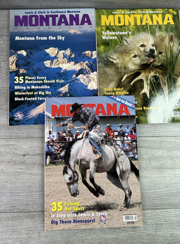 Lot Of 5 Montana Magazine 2005 Mar-Dec Bimonthly gallery
