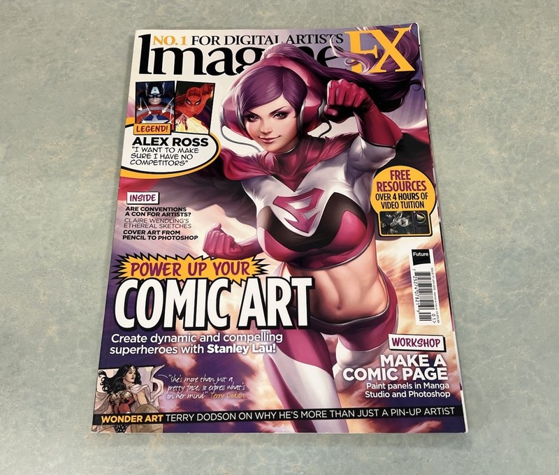 IMAGINE FX magazine 2013-20l6 Lot of 6 Fantasy & Sci-Fi Manga Subscriber Issues gallery