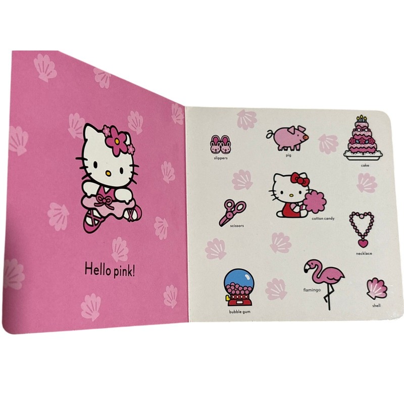 Hello Kitty, Hello Color! Hardcover children’s board book baby 1st print gallery