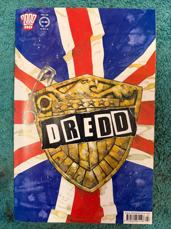 2000AD Comic Judge Dredd – PROG 1293 – 9.8 Mint/Near Mint to 9.4 Near Mint