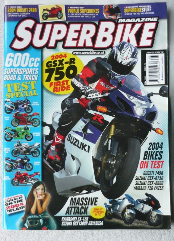 SuperBike May 2004 good condition including centerfold